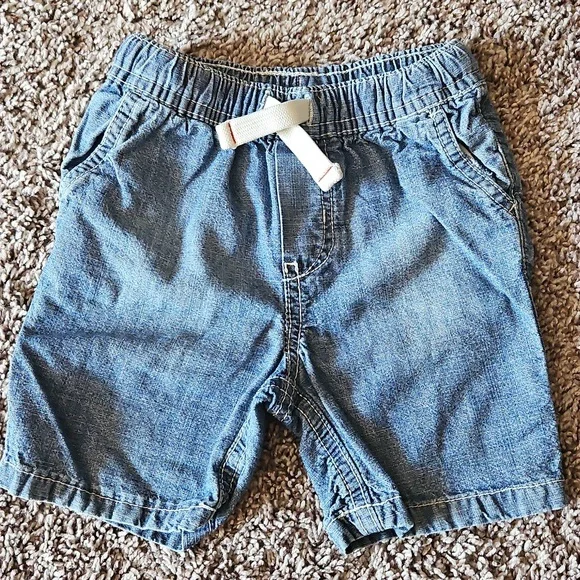 Bundle of 7 Toddler Boy Shorts Size 12-18 Months OshKosh Carter's Cat & Jack H&M - Picture 8 of 16